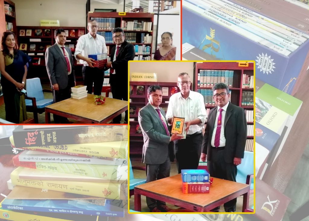 Book donation from Consulate General of India